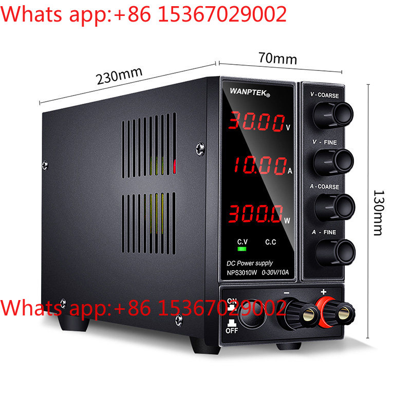 High Precision Dc Power Supply 30V 10A - Alimentation électrique CC NPS3010W réglable 30V