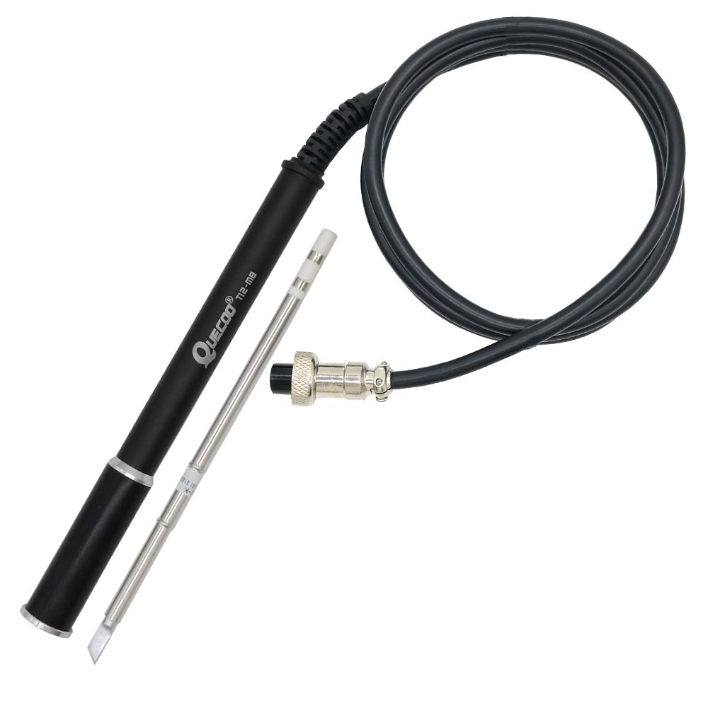 T12 Soldering Station Oled - Poignée noire en alliage d'aluminium 2019