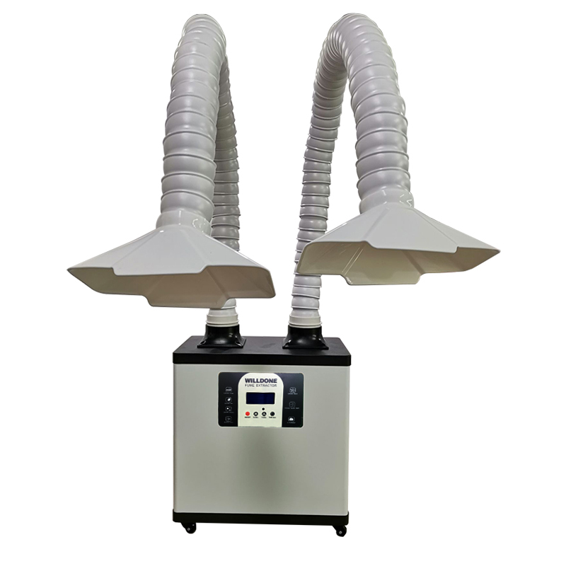 Extracteur de fumée de soudage - Fume Extractor Soldering Dual Arm avis et prix