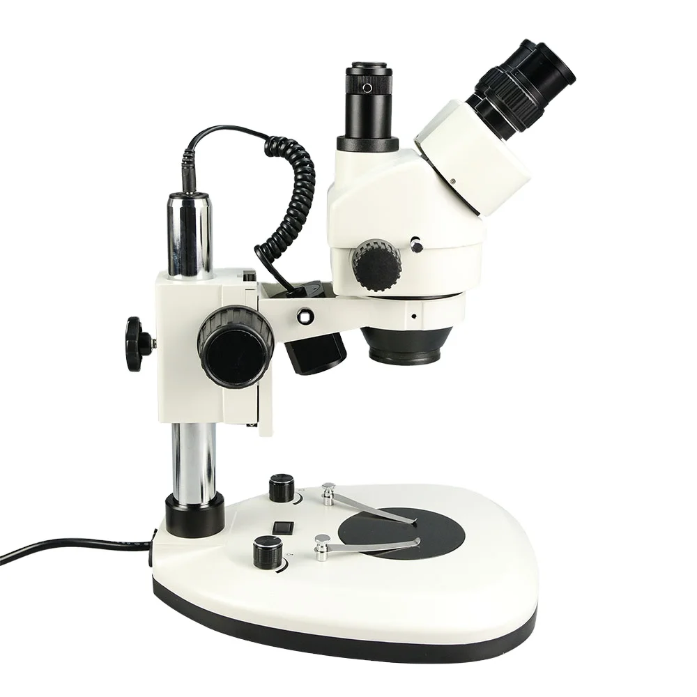 Microscope trinoculaire indust - Trinocular Stereo Microscope 7X-45X avis et prix