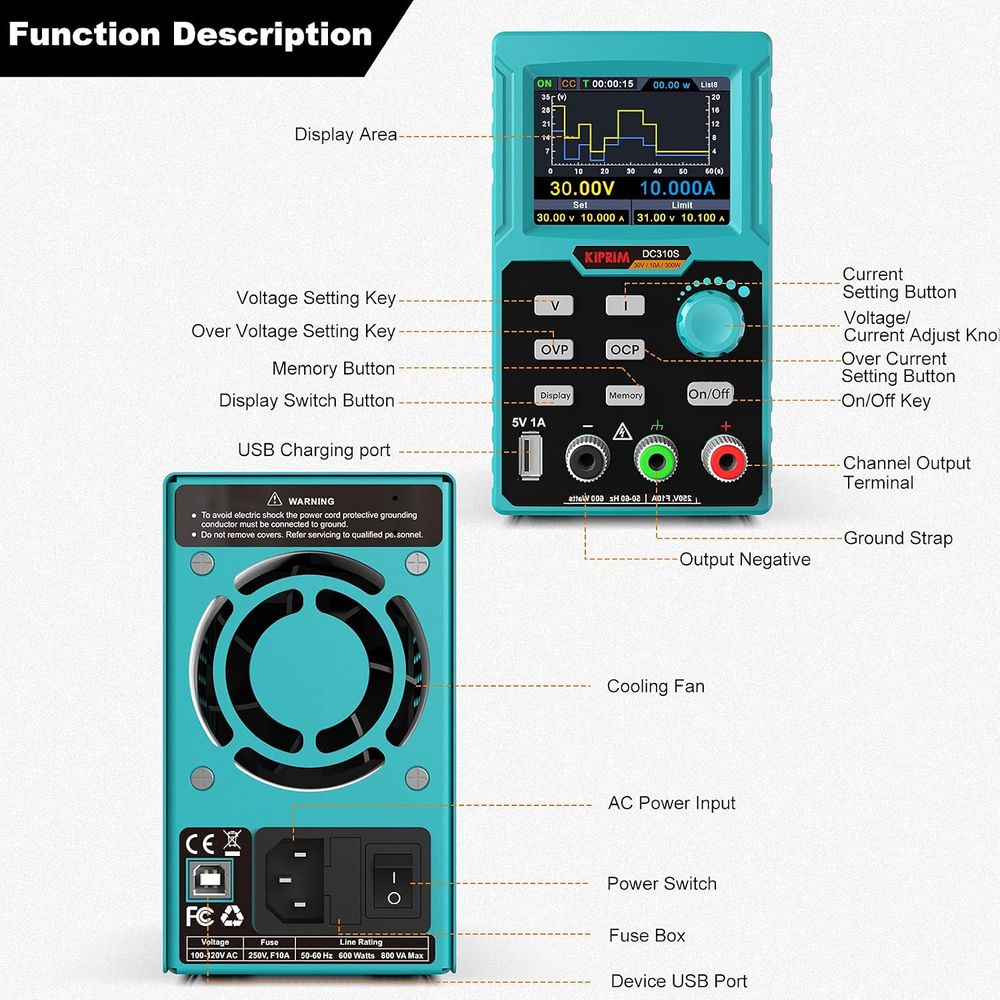 Alimentation électrique CC, so - High Precision Dc Power Supply 30V 10A avis et prix