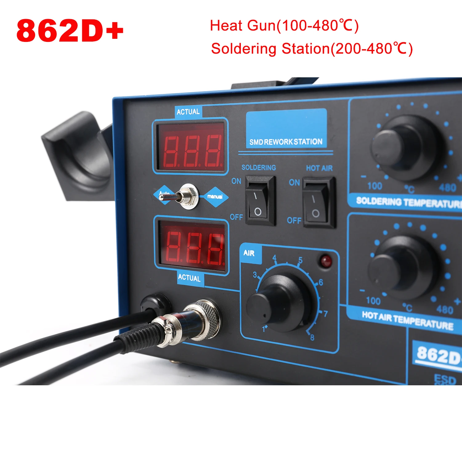 Station de soudage 2 en 1 750W - 2 In 1 Soldering Rework Station 750W avis et prix