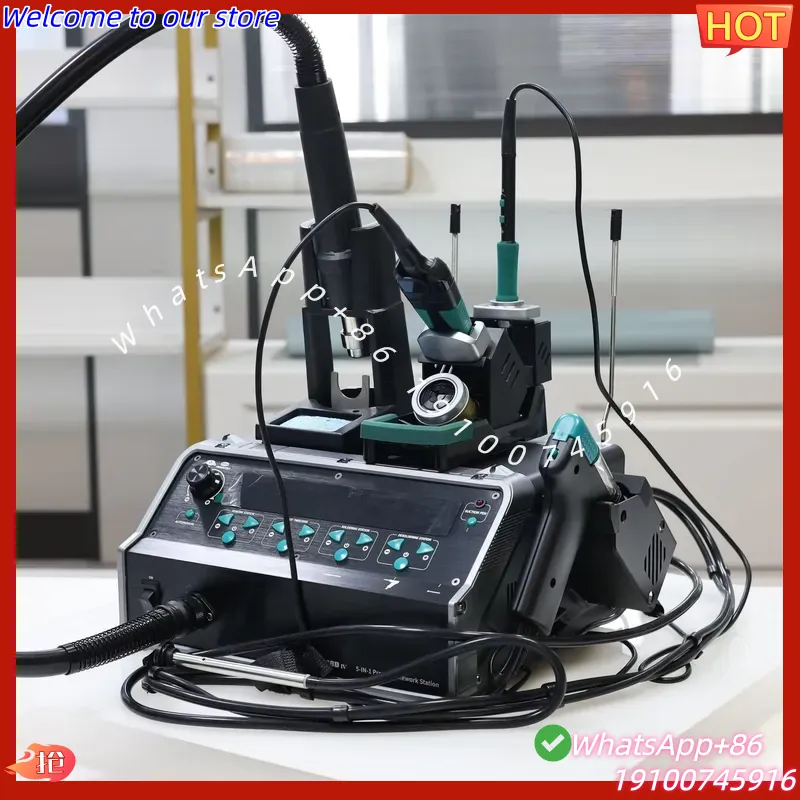 Station de Soudage 5-en-1 YIHU - Desoldering Pump Electric Vacuum Station avis et prix