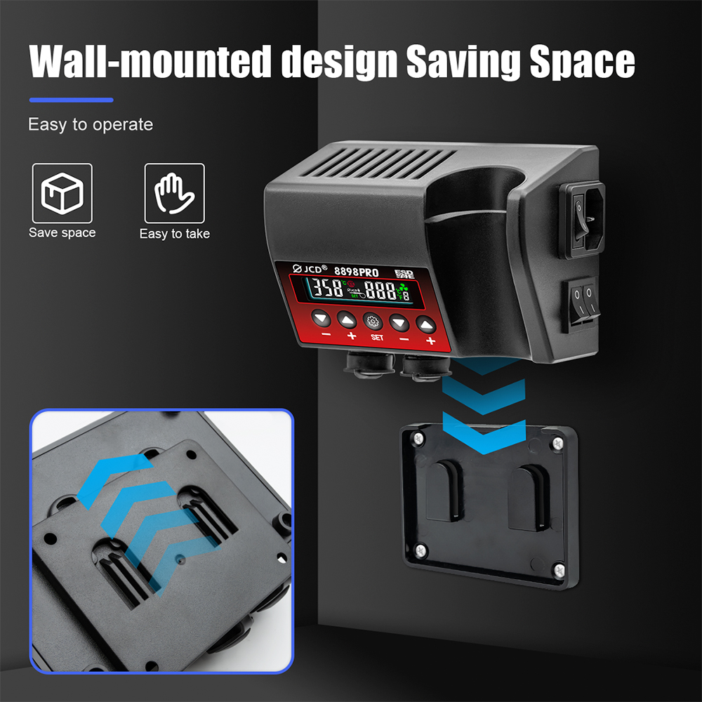 JCD-Station de Soudage 2 en 1  - 2 In 1 Soldering Rework Station 750W avis et prix