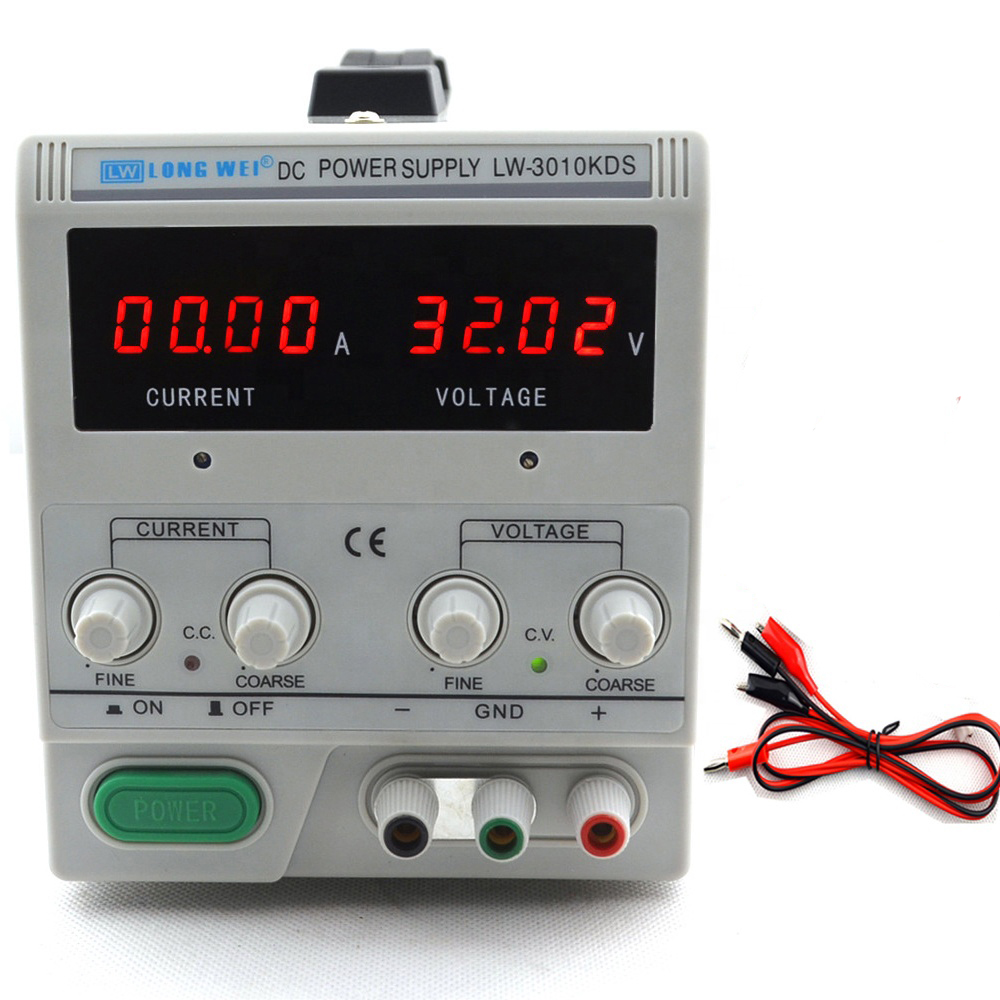 Alimentation régulée cc à 4 ch - High Precision Dc Power Supply 30V 10A avis et prix