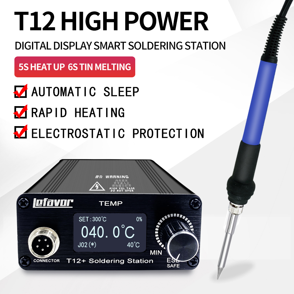 Station de soudage T12 + fer à - T12 Soldering Station Oled avis et prix